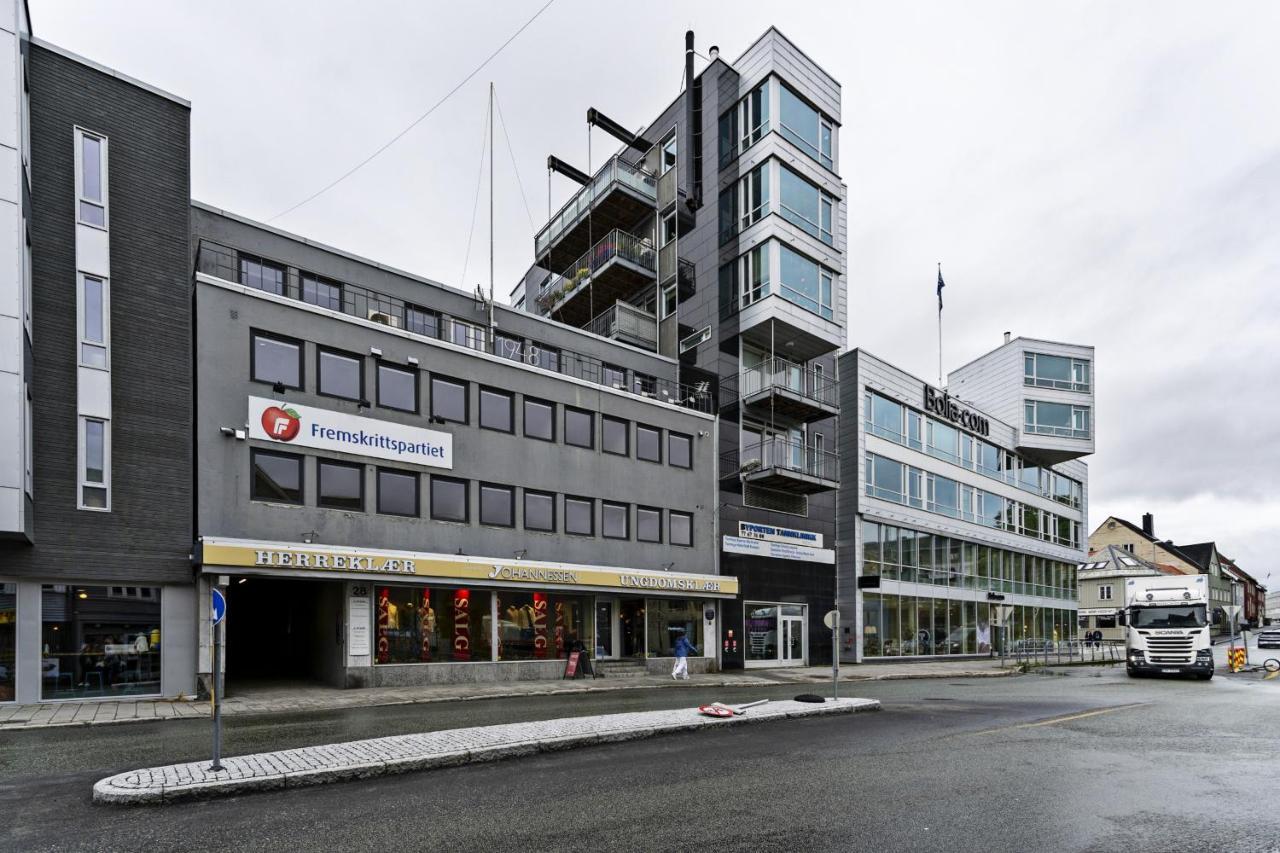 Toppleilighet Med Utsikt I Sentrum Nord Tromsø Exteriér fotografie